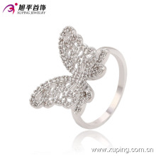 Dernières cool CZ papillon rhodium bijoux bague femme -13665